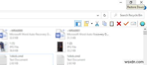 4 cách khôi phục tệp từ thùng rác trong Windows 10 