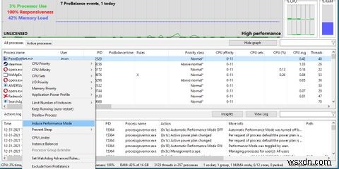 Cách sử dụng Process Lasso để kiểm soát các luồng CPU của bạn 