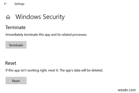 Cách khắc phục ứng dụng bảo mật Windows khi nó không khởi động hoặc gặp sự cố 