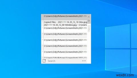 Cách mở rộng khay nhớ tạm của Windows với Ditto 