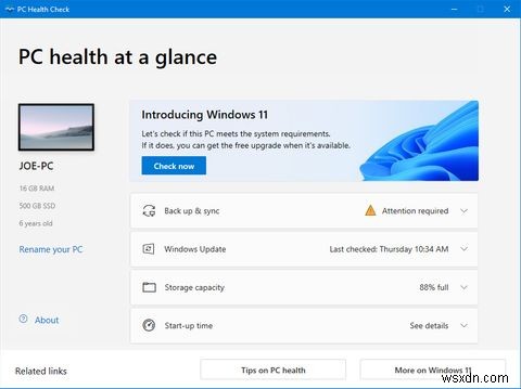 Microsoft đang tự động cài đặt PC Kiểm tra tình trạng trên Windows 10:Đây là chức năng của nó 