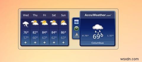 7 tiện ích thời tiết tốt nhất cho Windows 