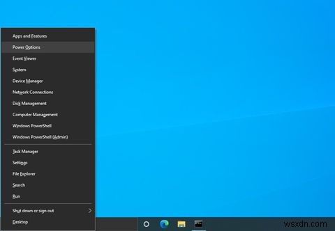 6 cách mở tùy chọn nguồn trong Windows 10 