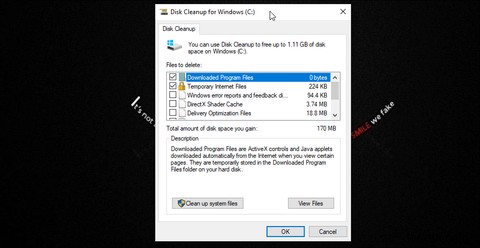 Cách xóa các tập tin rác khỏi PC chạy Windows 10 của bạn 