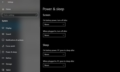 Cách ngăn Windows 10 tắt màn hình của bạn 