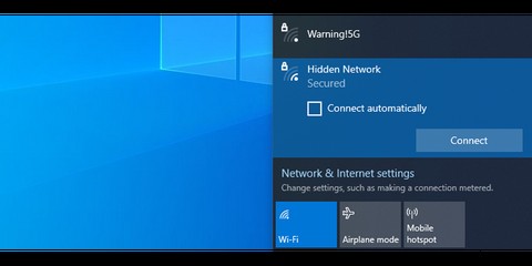 Cách ngăn Windows 10 tự động kết nối với mạng Wi-Fi 