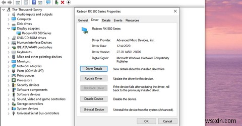 Cách khôi phục trình điều khiển trong Windows 10 