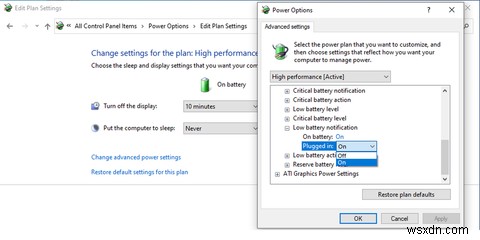 5 cách để khắc phục Windows 10 thông báo pin yếu khi nó không hiển thị 