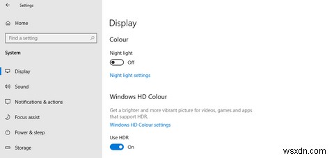 Cách bật Chế độ HDR trong Windows 10 