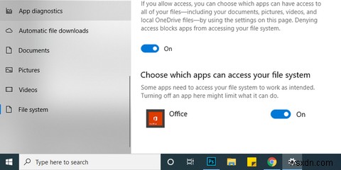 Cách thay đổi quyền ứng dụng trong Windows 10 