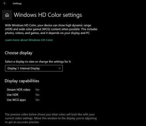 Cách bắt đầu xem nội dung HDR trên Windows 10 