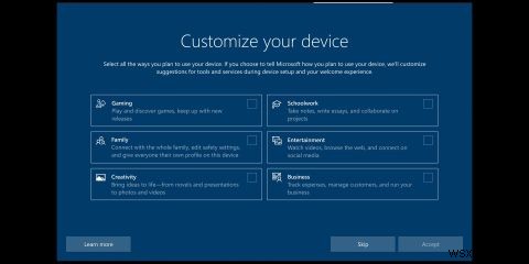 Windows 10 sẽ sớm điều chỉnh thiết lập của nó theo nhu cầu của bạn 