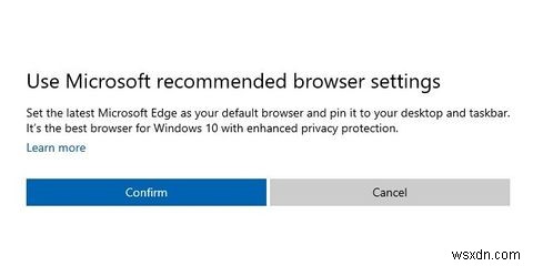 Windows 10 sẽ sớm cho phép bạn sử dụng Microsoft Edge 