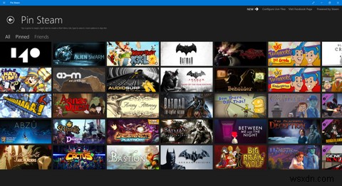 Cách ghim các trò chơi Steam trong Windows 10 