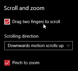 Cách bật tính năng cuộn bằng hai ngón tay trên máy tính xách tay Windows 
