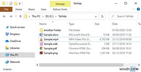 Cách ẩn tệp, thư mục và ổ đĩa trong Windows 10 