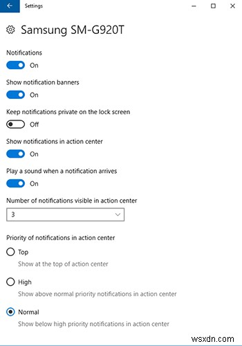 Cách nhận thông báo cuộc gọi đến trên Windows 10 với Android 