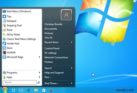 Cách làm cho Windows 10 trông giống Windows 7 hoặc XP 