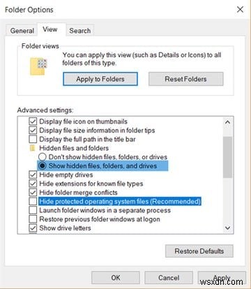 Cách khôi phục thùng rác bị mất trong Windows 10 