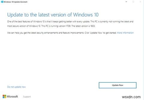 Cách tải xuống bản cập nhật Windows 10 tháng 4 năm 2018 theo cách thủ công 