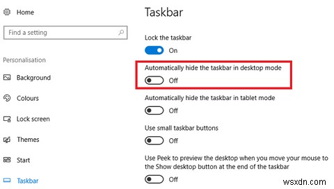 Cách ẩn thanh Taskbar trên Windows 