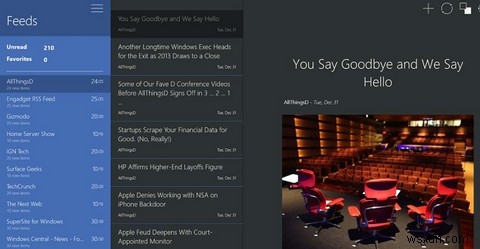 7 trình đọc RSS tốt nhất trong Windows Store 