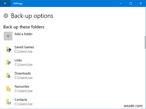 Cách sao lưu email (Outlook) của bạn với lịch sử tệp Windows 10 
