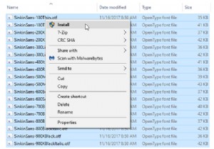 Hướng dẫn Quản lý Phông chữ Windows 10 