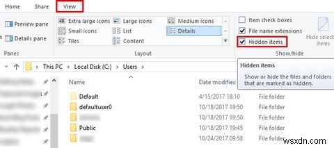 Cách dễ dàng để hiển thị các tệp và thư mục ẩn trong Windows 10, 8.1 và 7 