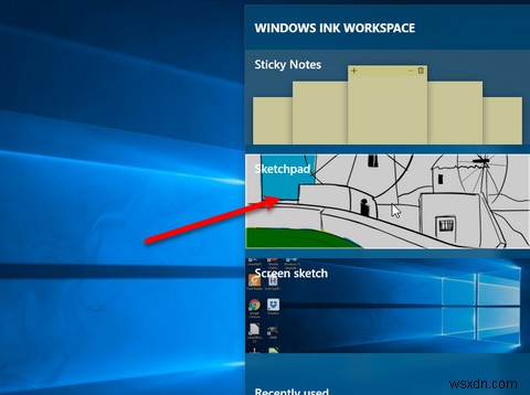 Cách sử dụng Windows Ink với màn hình cảm ứng trên Windows 10 