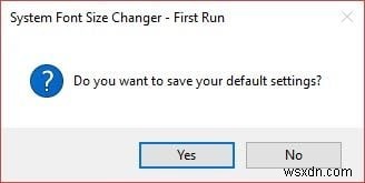 Cách thay đổi kích thước phông chữ hệ thống sau khi cập nhật Windows 10 Creator 