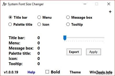 Cách thay đổi kích thước phông chữ hệ thống sau khi cập nhật Windows 10 Creator 
