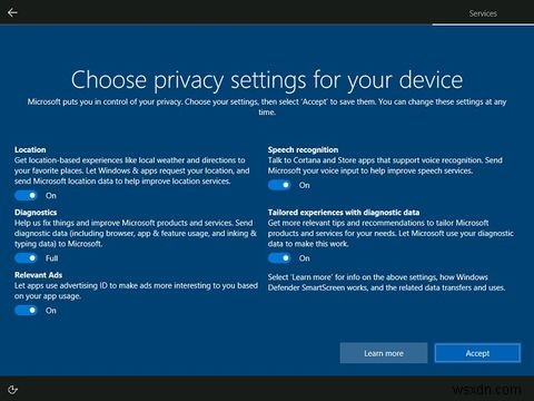 Quyền riêng tư và Windows 10:Hướng dẫn cho Windows Telemetry của bạn 