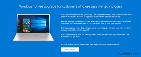 Bạn vẫn có thể nâng cấp lên Windows 10 miễn phí (có lỗ hổng) 
