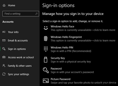 Mã PIN hoặc Mật khẩu? Sử dụng Whats An toàn hơn trong Windows 10 