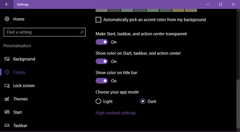 Cách bật Chủ đề tối trong Windows 10 (Không chỉnh sửa sổ đăng ký) 