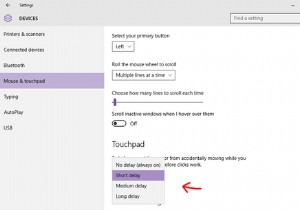 Cách ngăn chặn nhấp chuột vào bàn di chuột khi nhập trong Windows 10 