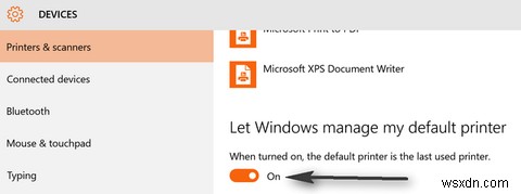 Cách sửa lỗi Windows thay đổi máy in mặc định một cách ngẫu nhiên 