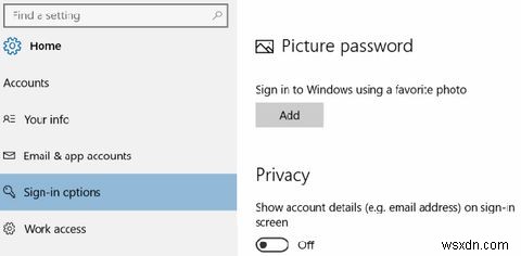 Cách ẩn địa chỉ email của bạn trên màn hình đăng nhập Windows 