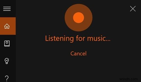 Cortana có thể giúp xác định bài hát mà bạn đang nghe 
