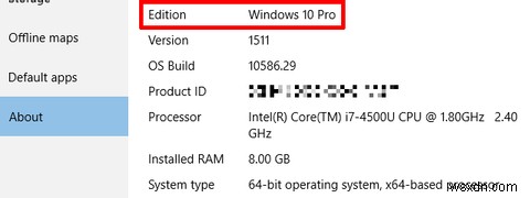 Cách nâng cấp từ Windows 10 Home lên phiên bản Professional 