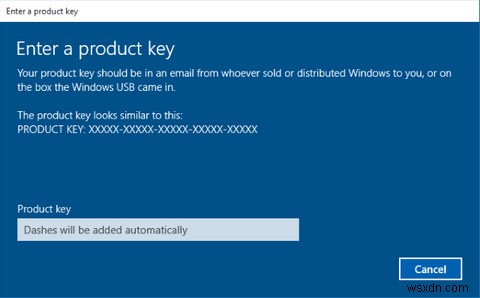 Cách nâng cấp từ Windows 10 Home lên phiên bản Professional 