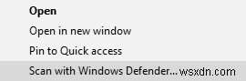 Cách dễ nhất để quét tệp tìm vi-rút trong Windows 10 