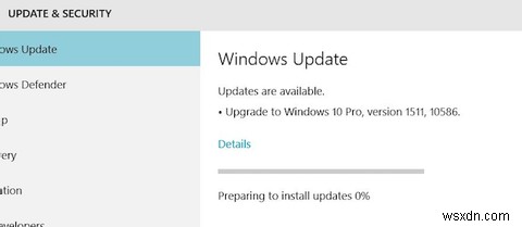Cách nâng cấp lên Windows 10 phiên bản 1511 ngay bây giờ 