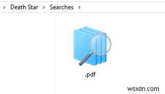 Thiết lập thư mục thông minh của Windows bằng cách lưu tìm kiếm của bạn 