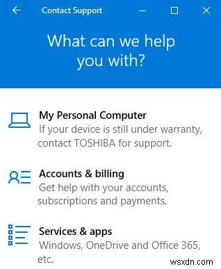 Cách bạn có thể nhận trợ giúp trong Windows 10 