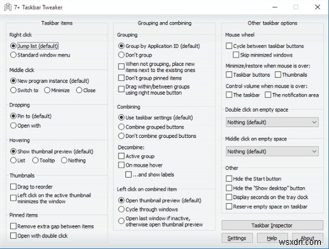 6 tinh chỉnh thanh tác vụ nâng cao cho Windows 10 