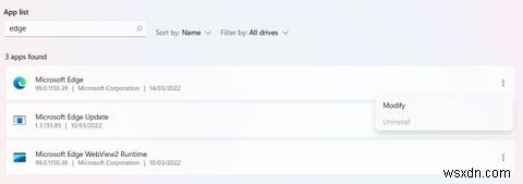 Cách sửa chữa Microsoft Edge khi nó không hoạt động trong Windows 11 