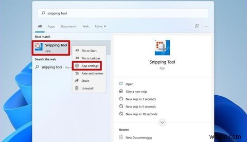 Cách khắc phục Snipping Tool không hoạt động trên Windows 11 