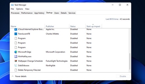 7 cách tắt chương trình khởi động trong Windows 11 